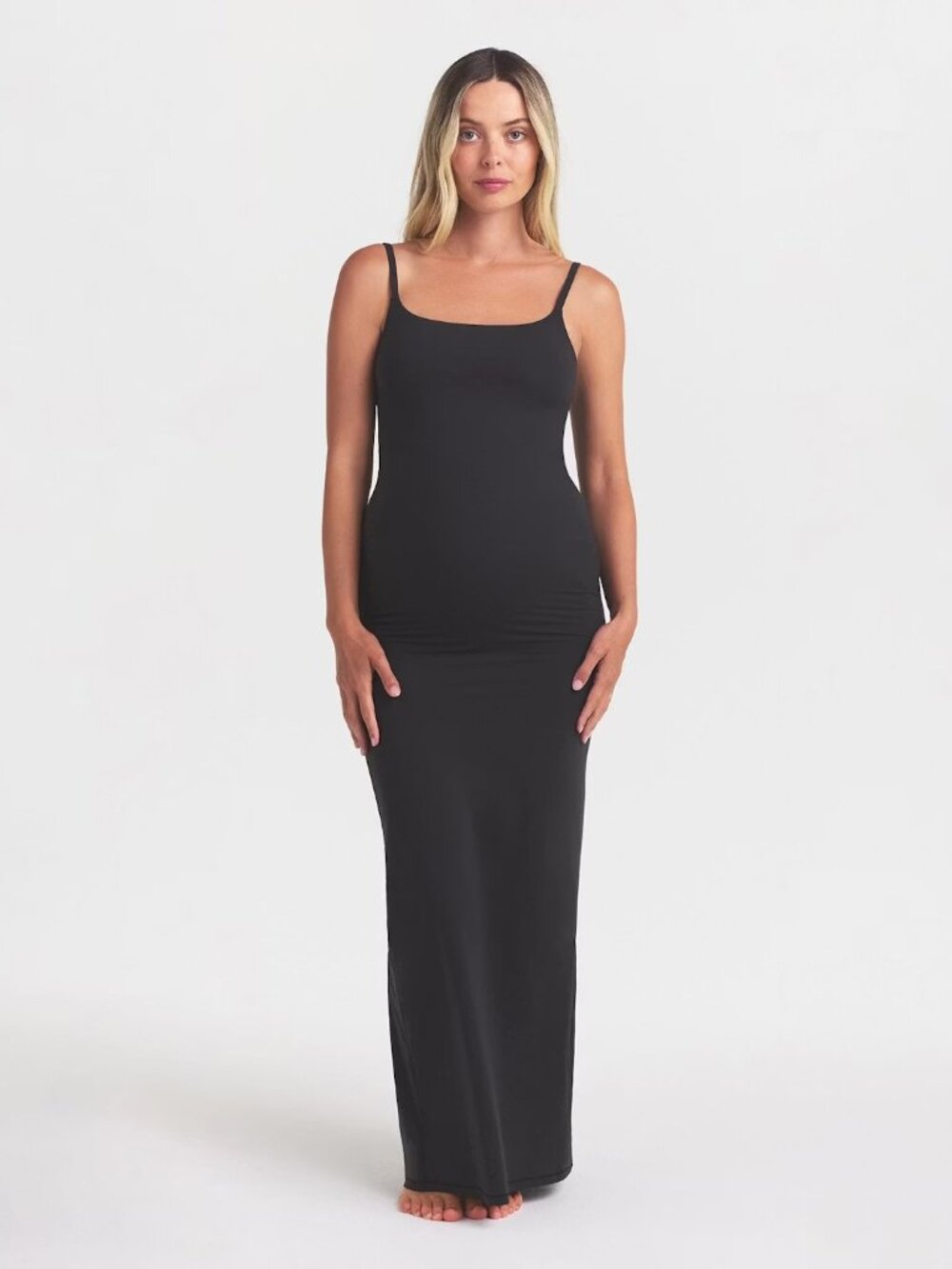 SKIMS Maternity Long Slip Dress